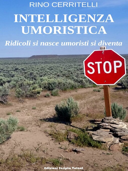 Title details for Intelligenza Umoristica by Rino Cerritelli - Available